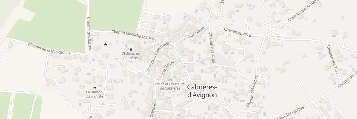 Plan du 5637 Che des Pasquiers à Cabrières-d’Avignon