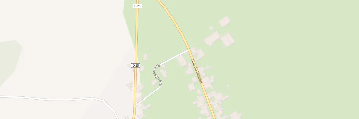 Plan du 29 Rue du Moulin à Brauvilliers