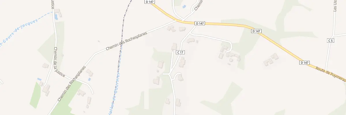 Plan du 5088 La Justice à Mérindol-les-Oliviers