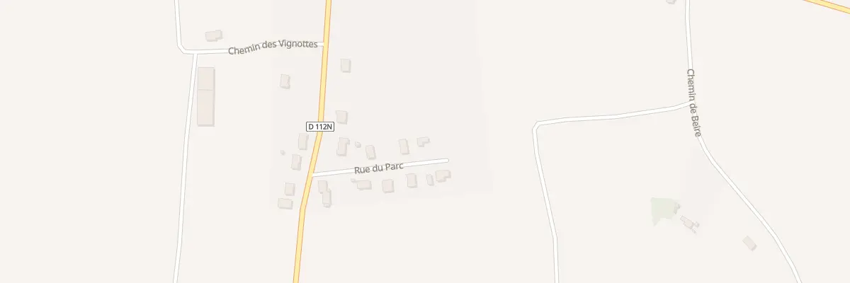 Plan du 5 Rue du Parc à Pichanges