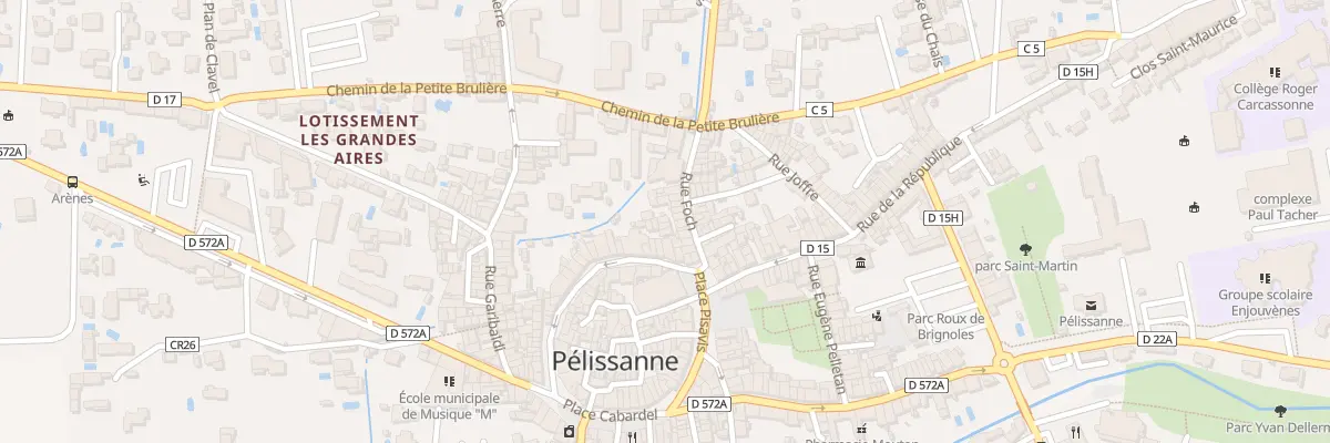 Plan du 7B Rue Foch à Pélissanne