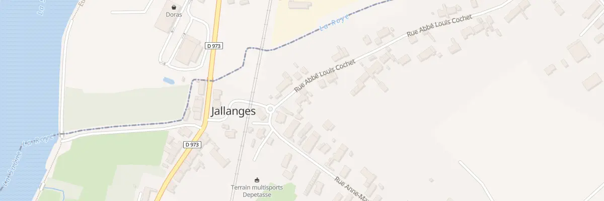 Plan du 6 Rue Abbé Louis Cochet à Jallanges
