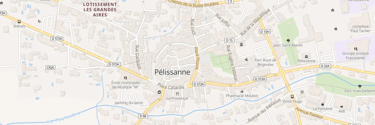 Plan du 6 Rue du Portalet à Pélissanne