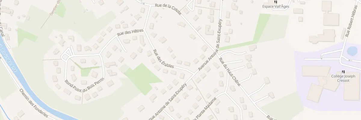 Plan du 9 Rue des Erables à Joinville