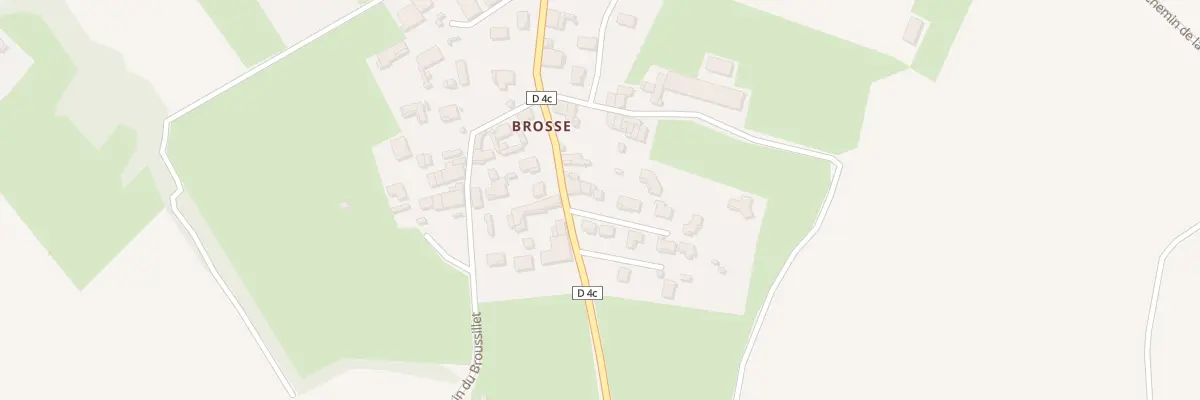 Plan du 451B Rue des Brosses à Bourg-Saint-Christophe