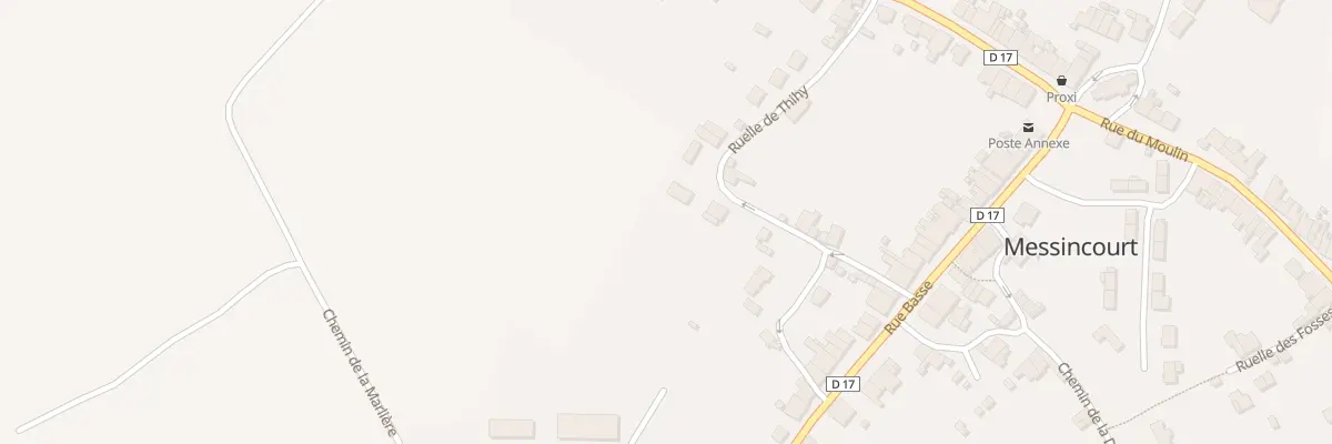Plan du 18B Rle de Thihy à Messincourt