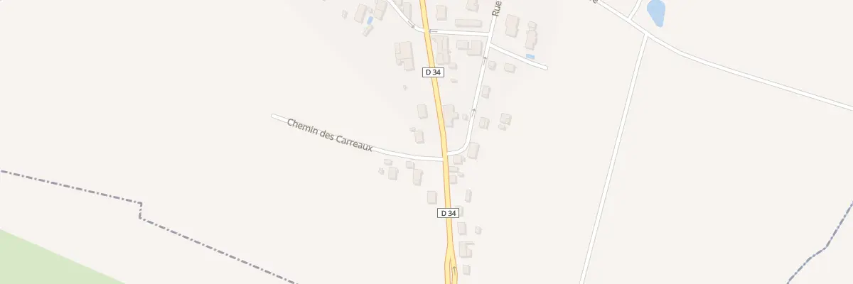Plan du 44 Rte de Seurre à Chamblanc