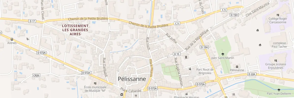 Plan du 11B Rue Foch à Pélissanne
