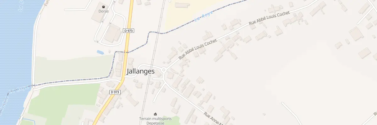 Plan du 8 Rue Abbé Louis Cochet à Jallanges