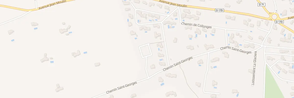 Plan du 651 Che Saint Georges à Alleins