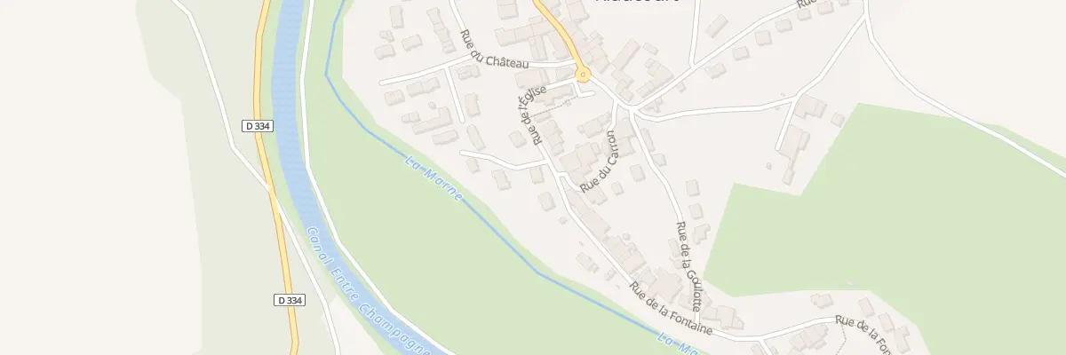 Plan du 1 Rue des Pré Marion à Riaucourt
