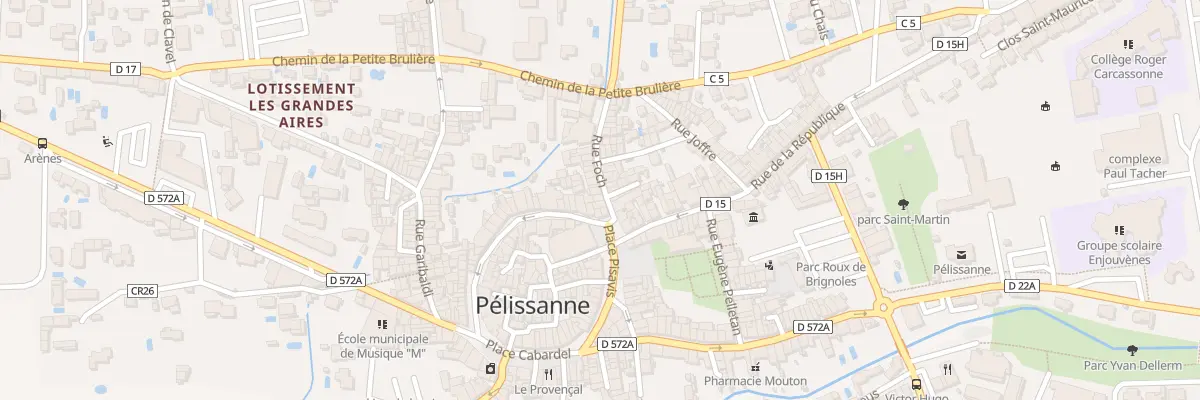 Plan du 3 Rue Foch à Pélissanne