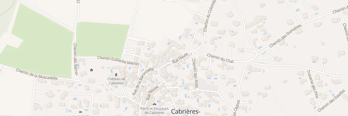 Plan du 5070 Village à Cabrières-d’Avignon