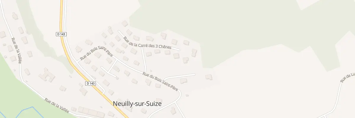 Plan du 5 Rue de la Carre des 3 Chenes à Neuilly-sur-Suize