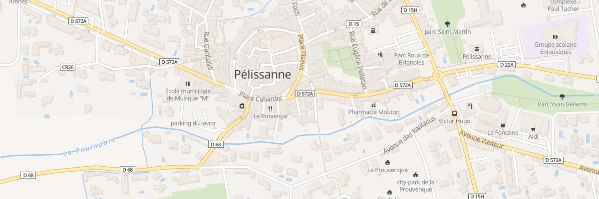 Plan du 20 Rue Carnot à Pélissanne