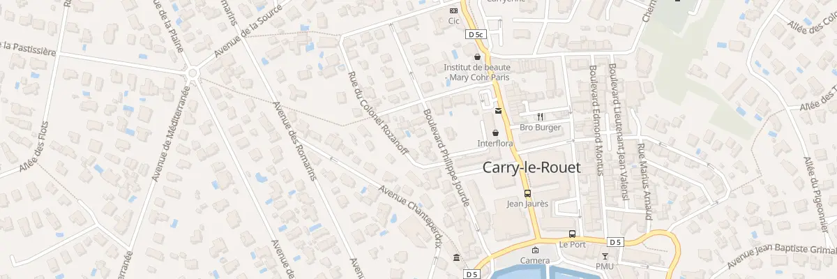 Plan du 23 Bd Philippe Jourde à Carry-le-Rouet