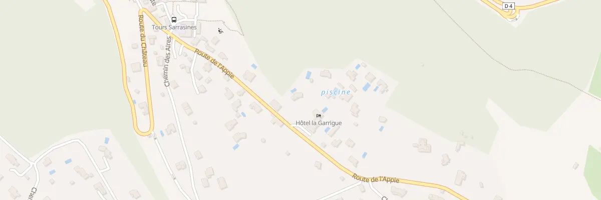 Plan du 325 Rte de l’Appié à Venasque