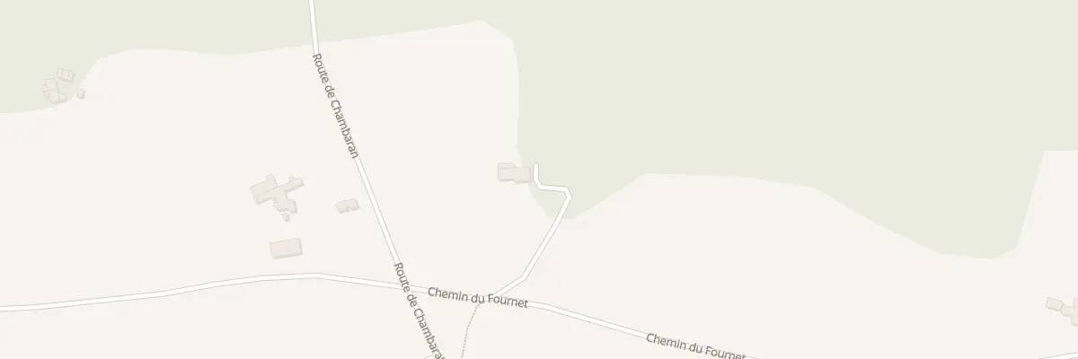 Plan du 101 Che de Fournet à Saint-Clair-sur-Galaure