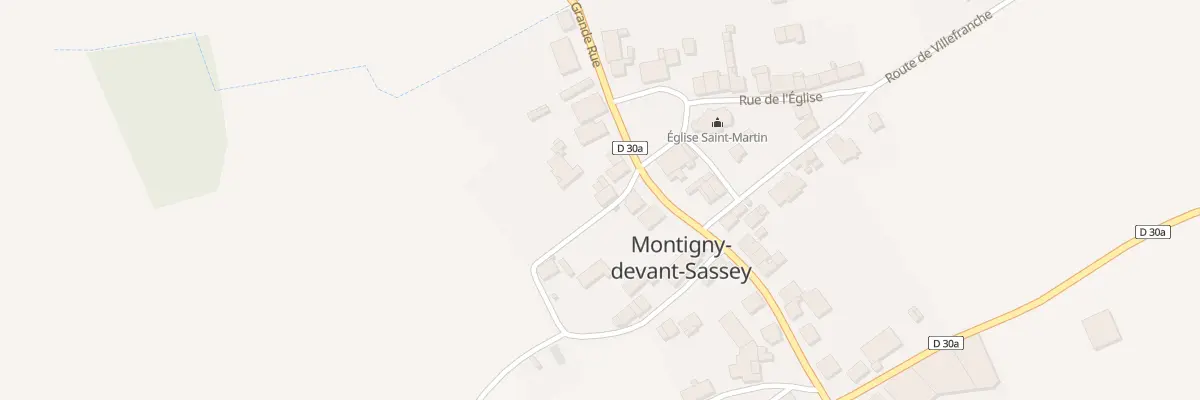 Plan du 18 Grande Rue à Montigny-devant-Sassey