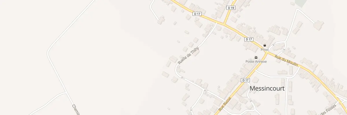 Plan du 16 Rle de Thihy à Messincourt
