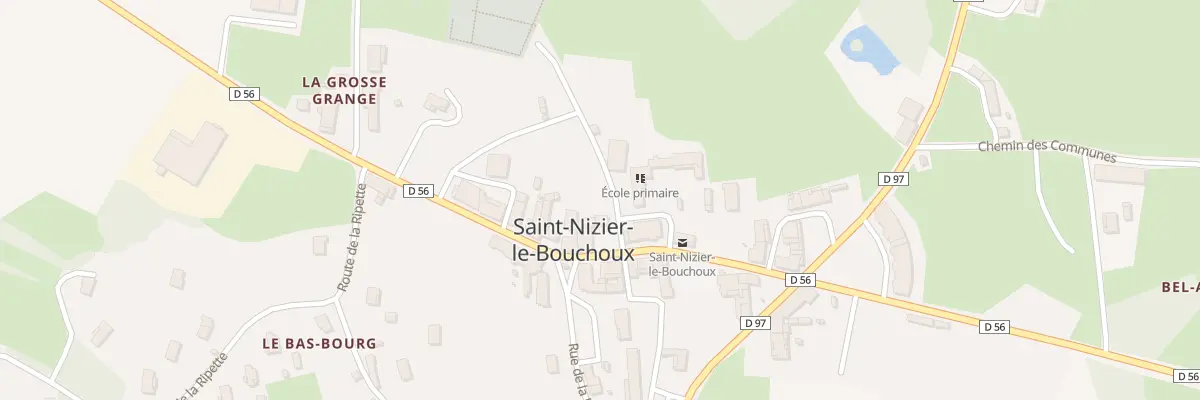 Plan du 25 Pl du 14 Juin 1944 à Saint-Nizier-le-Bouchoux
