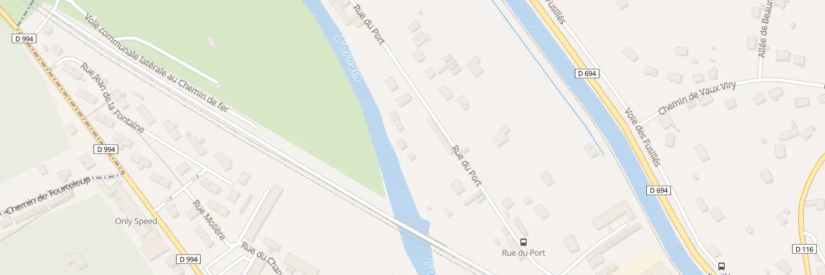 Plan du 34 Rue du Port à Bar-le-Duc