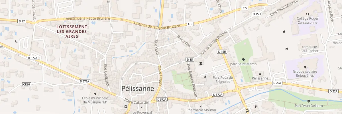 Plan du 11B Rue de la République à Pélissanne
