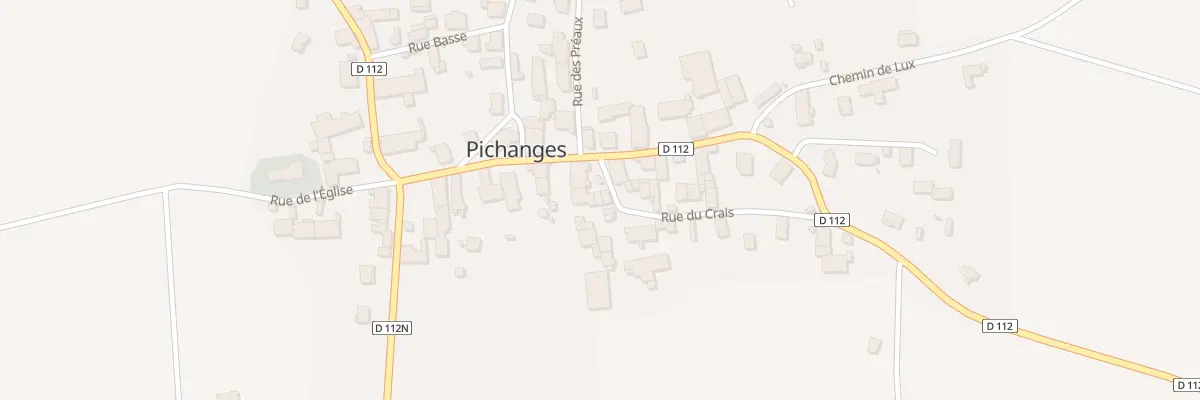 Plan du 4 Rue du Crais à Pichanges
