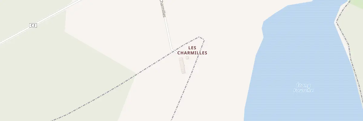 Plan du 265 Chem des Charmilles à Rignieux-le-Franc