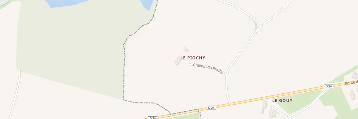 Plan du 5 Chem du Piochy à Devrouze
