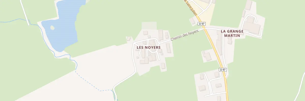 Plan du 195 Che des Noyers à Saint-Nizier-le-Bouchoux