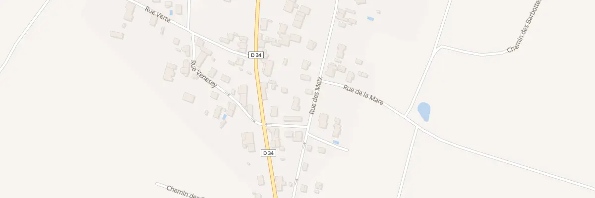 Plan du 5 Rue des Meix à Chamblanc