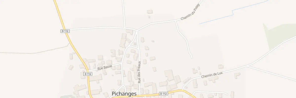 Plan du 7 Pl du Lavoir à Pichanges