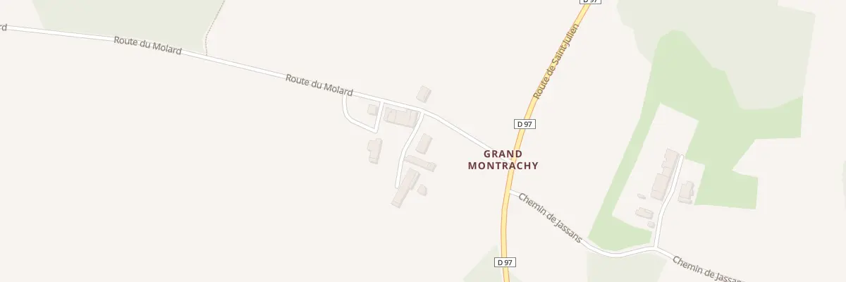 Plan du 131 Rte du Molard à Saint-Nizier-le-Bouchoux