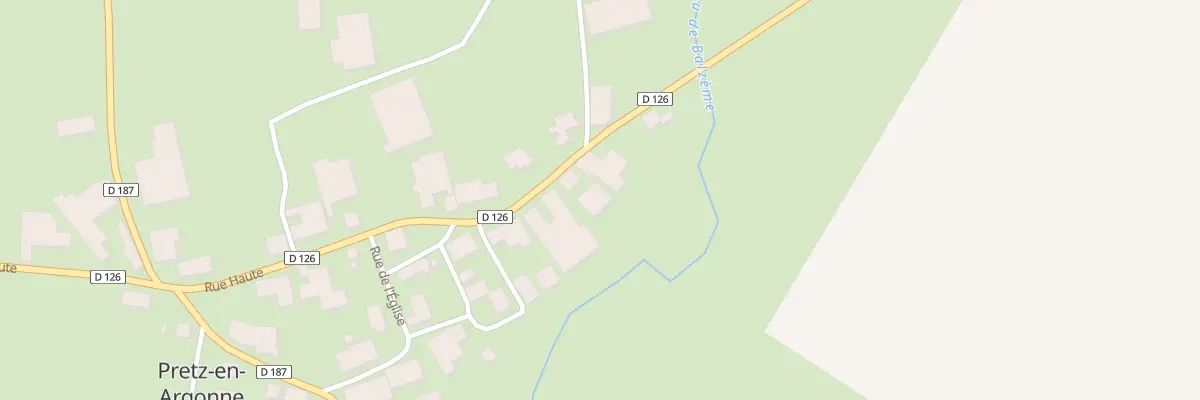 Plan du 30 Rue Haute à Pretz-en-Argonne