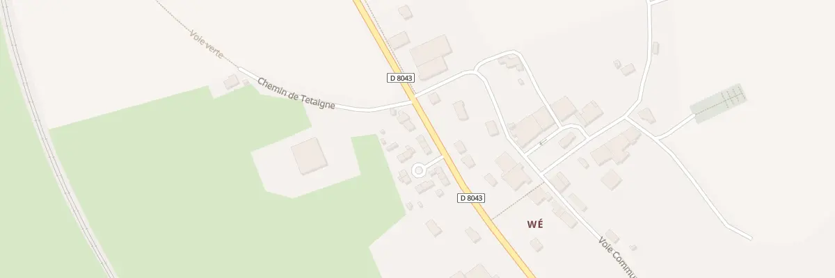 Plan du 5007 Hameau de We à Carignan