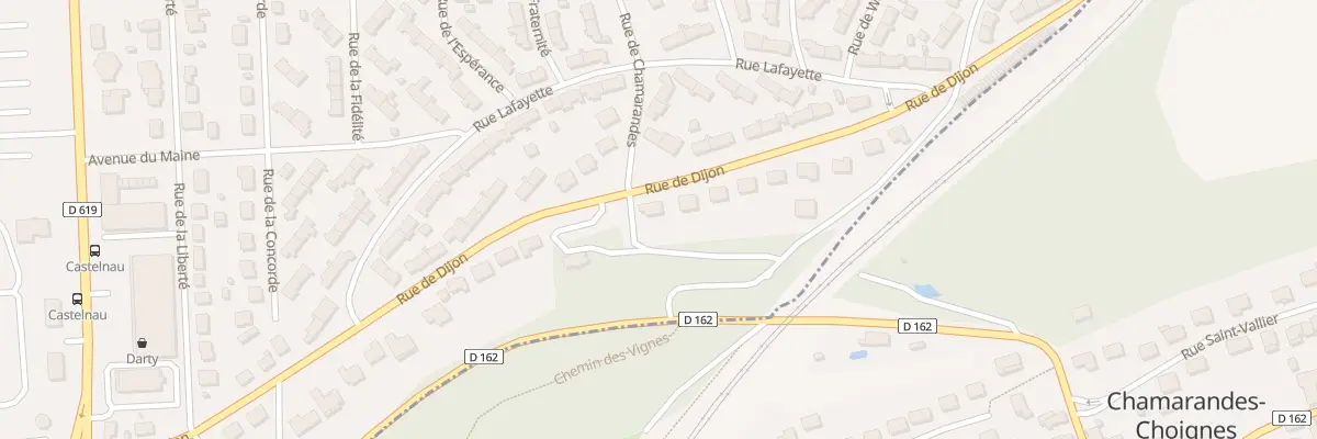 Plan du 38 Rue de Dijon à Chaumont