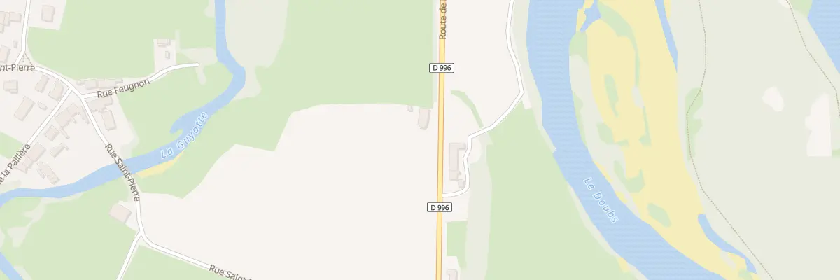 Plan du 2 Rte de Frontenard à Navilly