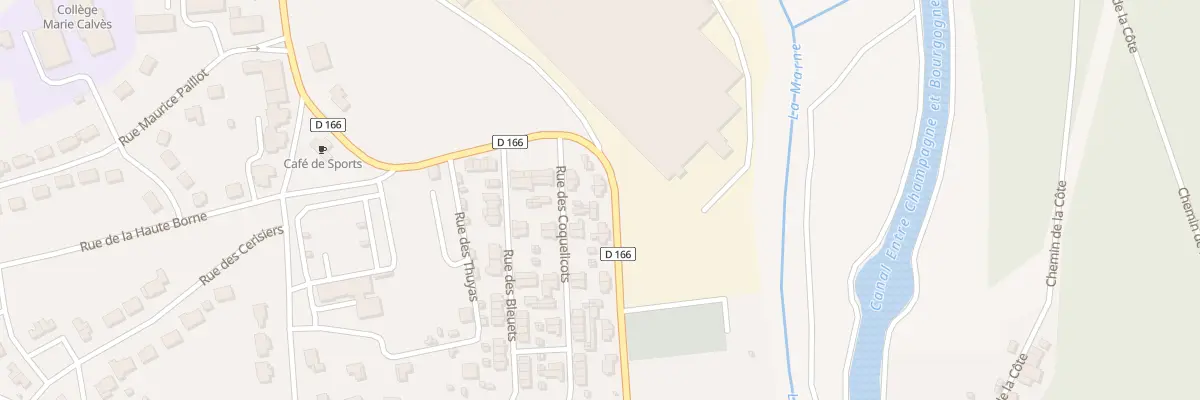 Plan du 14 Rue Mal de Lattre de Tassigny à Froncles