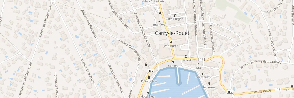 Plan du 9 Bd Philippe Jourde à Carry-le-Rouet