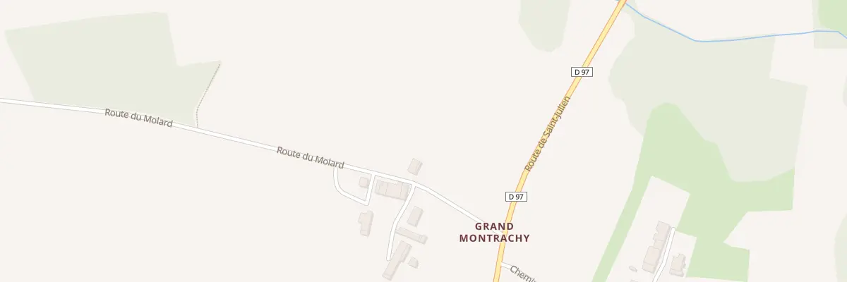 Plan du 114 Rte du Molard à Saint-Nizier-le-Bouchoux