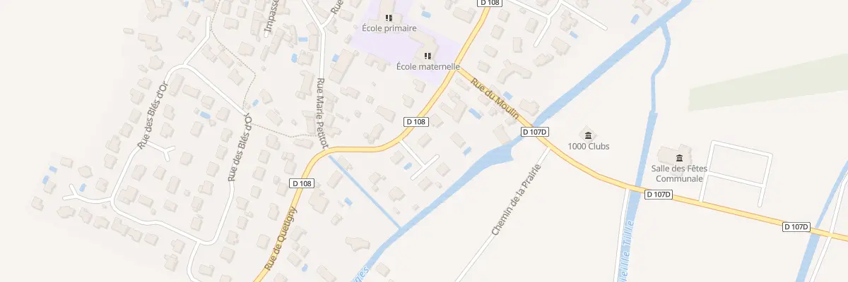 Plan du 8 Rue de Bourgogne à Couternon