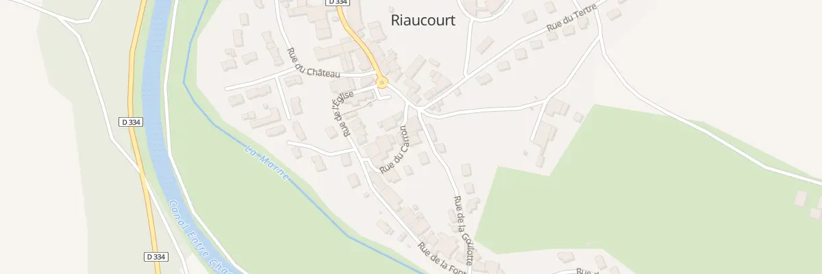 Plan du 3 Rue du Carron à Riaucourt