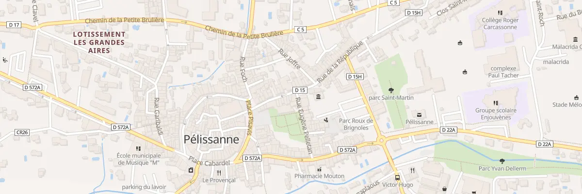 Plan du 16 Rue de la République à Pélissanne