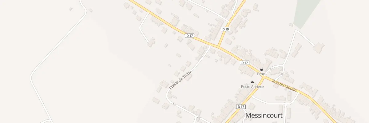 Plan du 8 Rle de Thihy à Messincourt