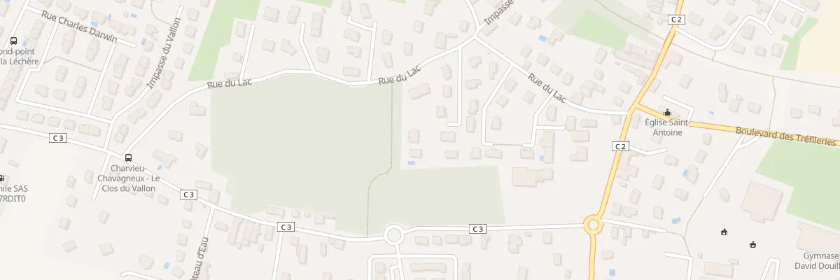 Plan du 17 Rue du Lac à Charvieu-Chavagneux