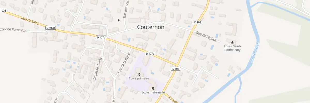 Plan du 4 Rue de Dijon à Couternon