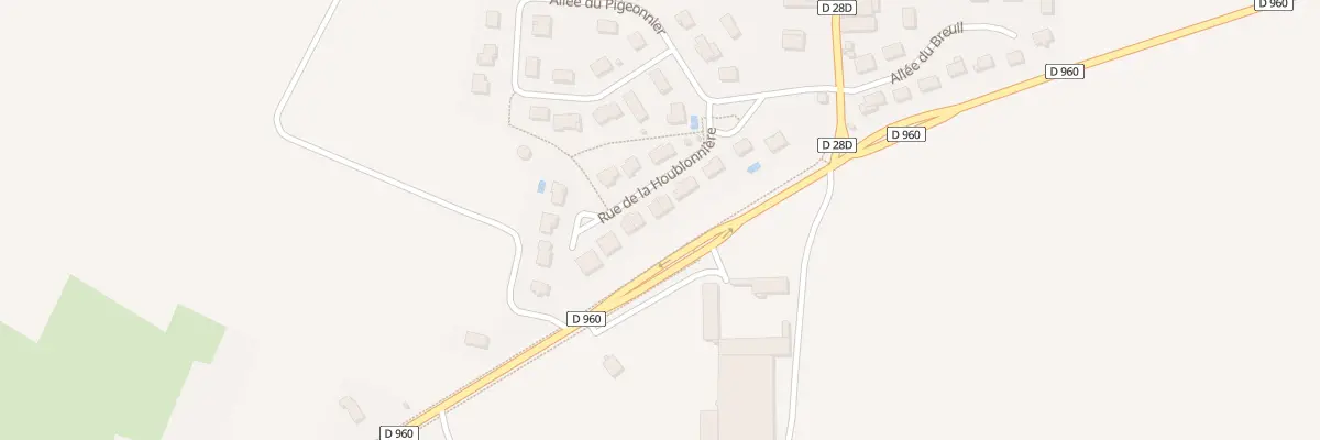 Plan du 9B Rue de la Houblonnière à Orgeux