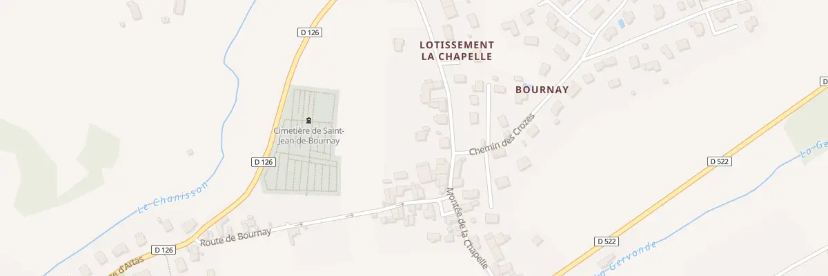 Plan du 266 Che de la Tuiliere à Saint-Jean-de-Bournay