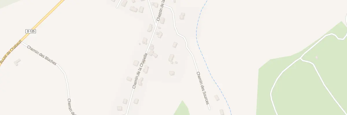 Plan du 200 Che des Sources à Rochefort-Samson